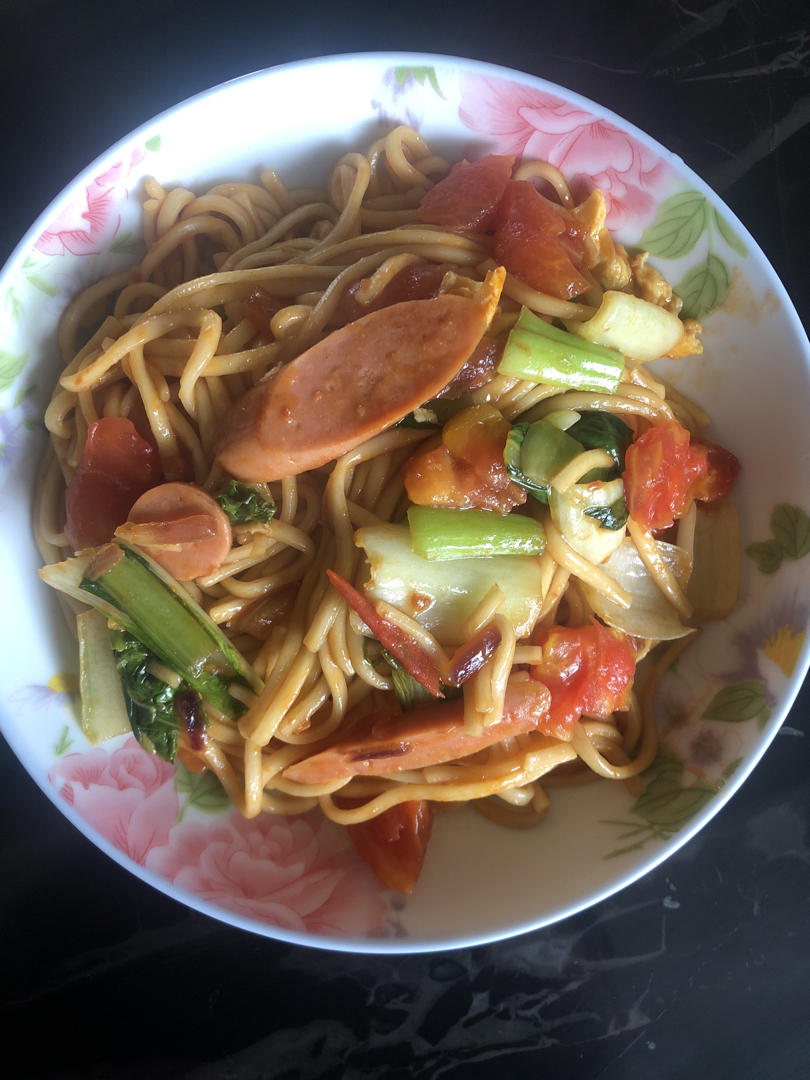 🍜最简单最好吃的家常炒面