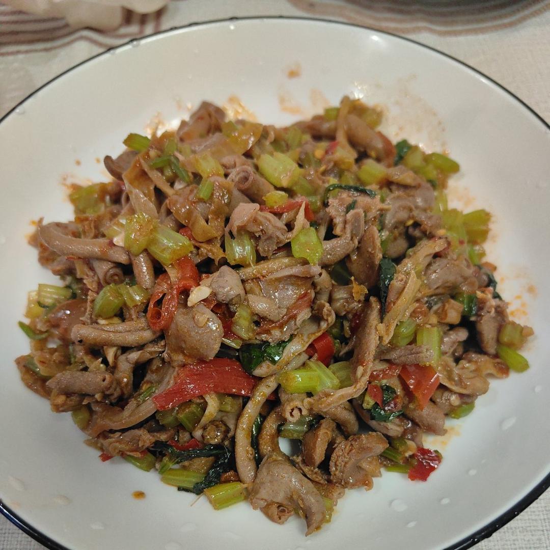 能吃三碗饭的开胃菜-酸辣鸡杂