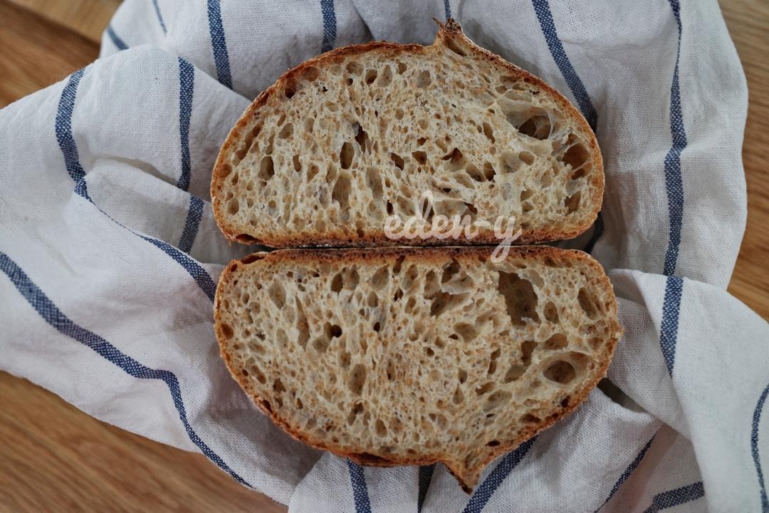 视频教程 天然酵种欧包 基础配方＆制作流程