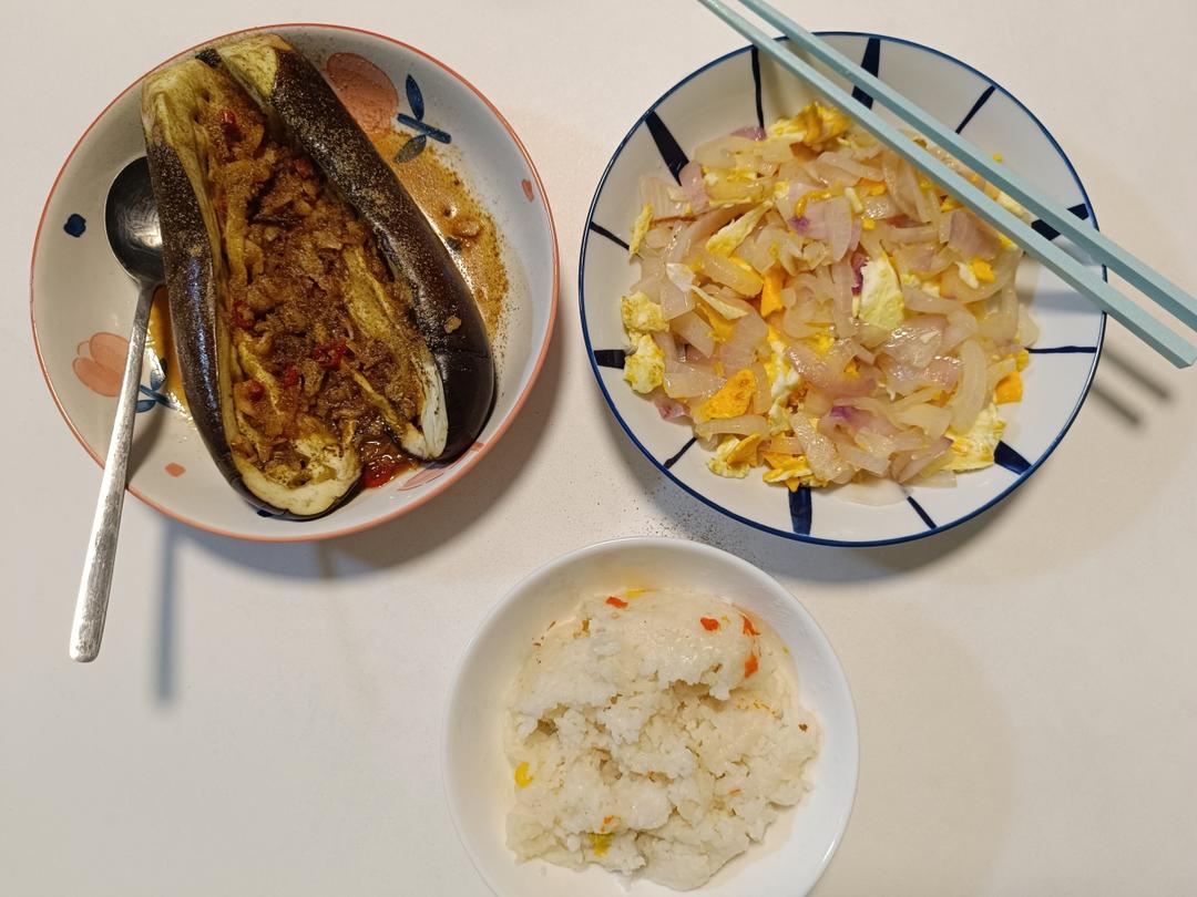 微波炉烤茄子