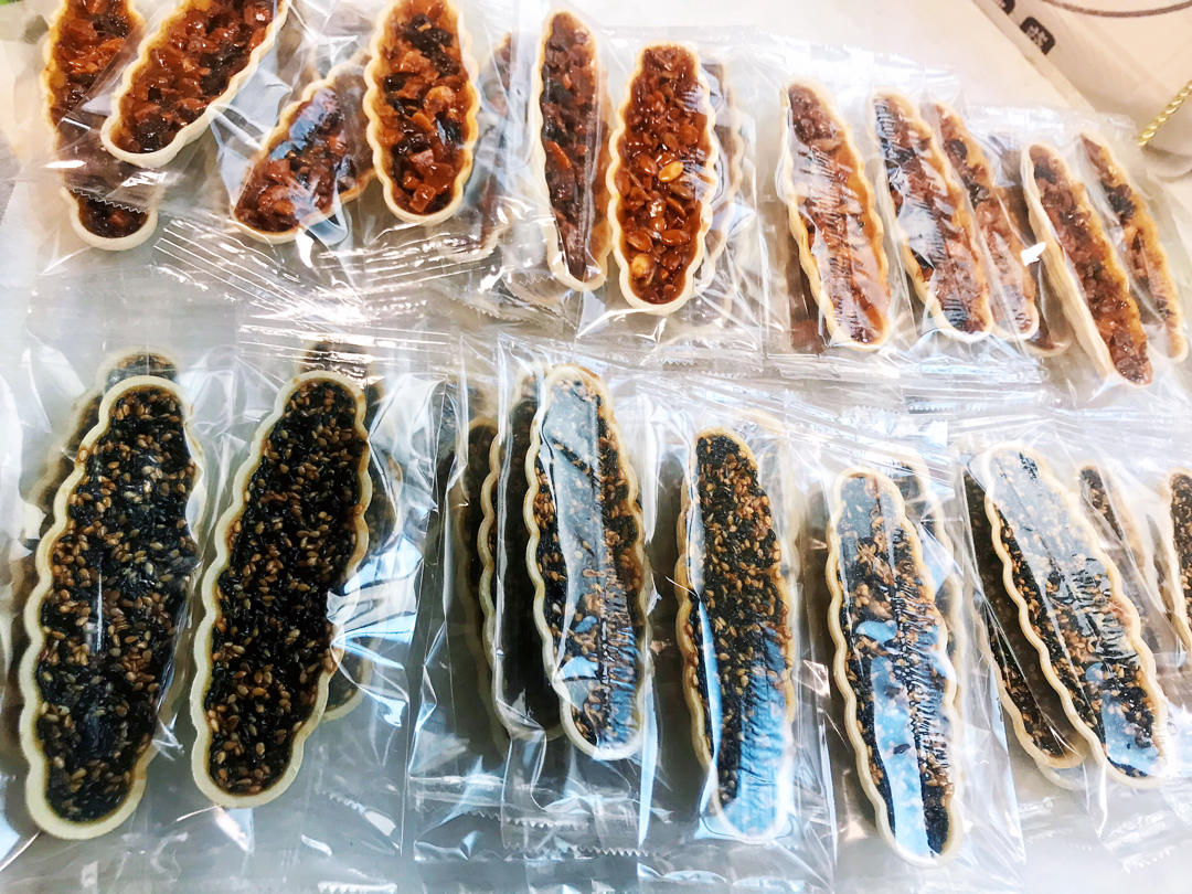 视频🚢一次搞定3种口味｜焦糖坚果糯米船｜不测温，不冷冻｜低糖｜简单｜0难度