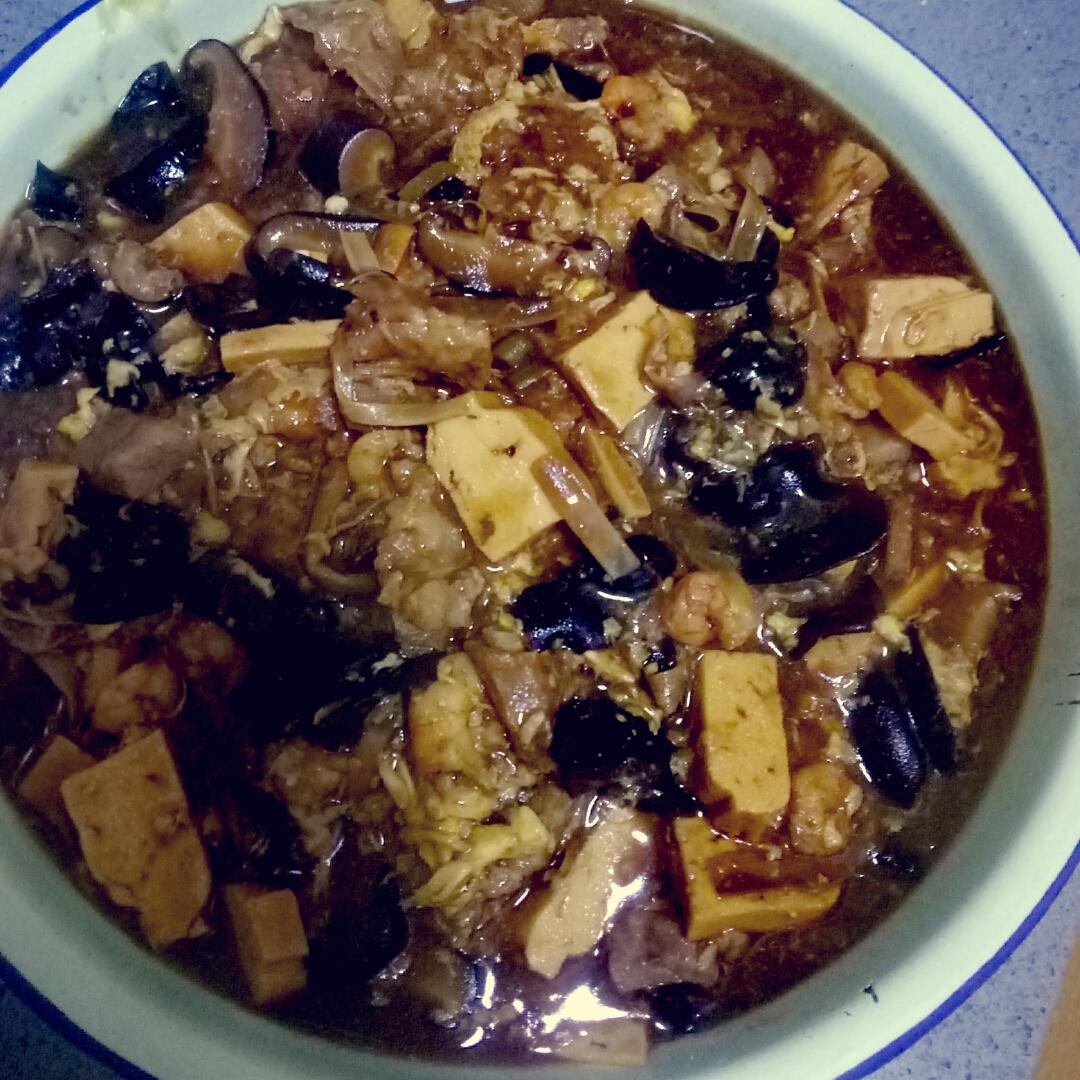 老北京三鲜打卤面