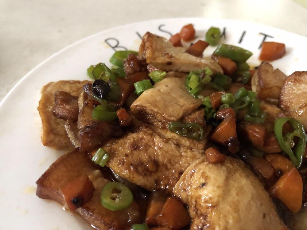 干锅千叶豆腐，千页豆腐