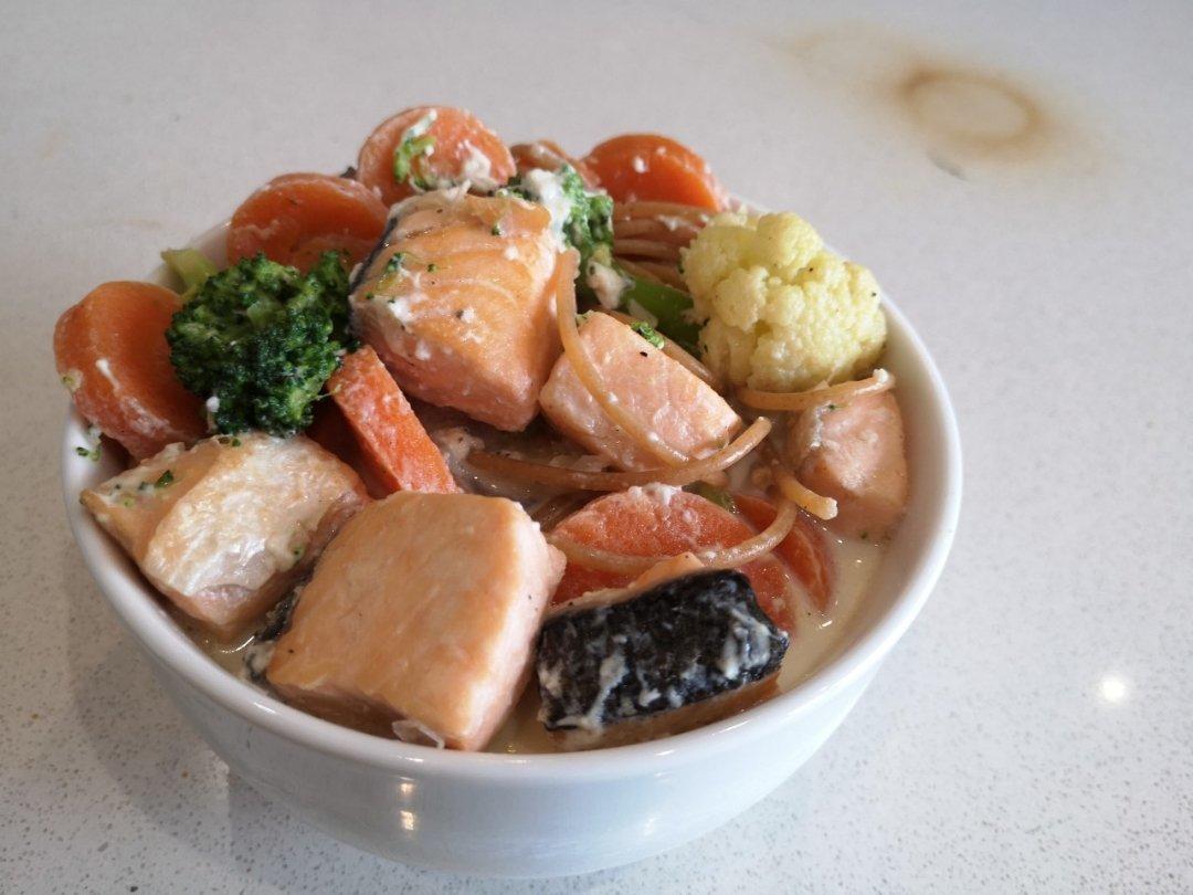 三文鱼奶油意面