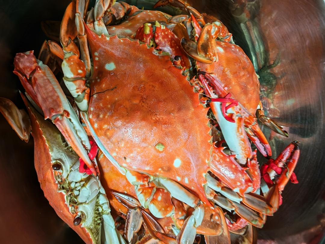 蒸螃蟹