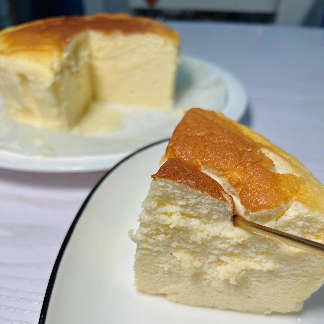 自制酸奶无油低卡伪芝士轻乳酪蛋糕