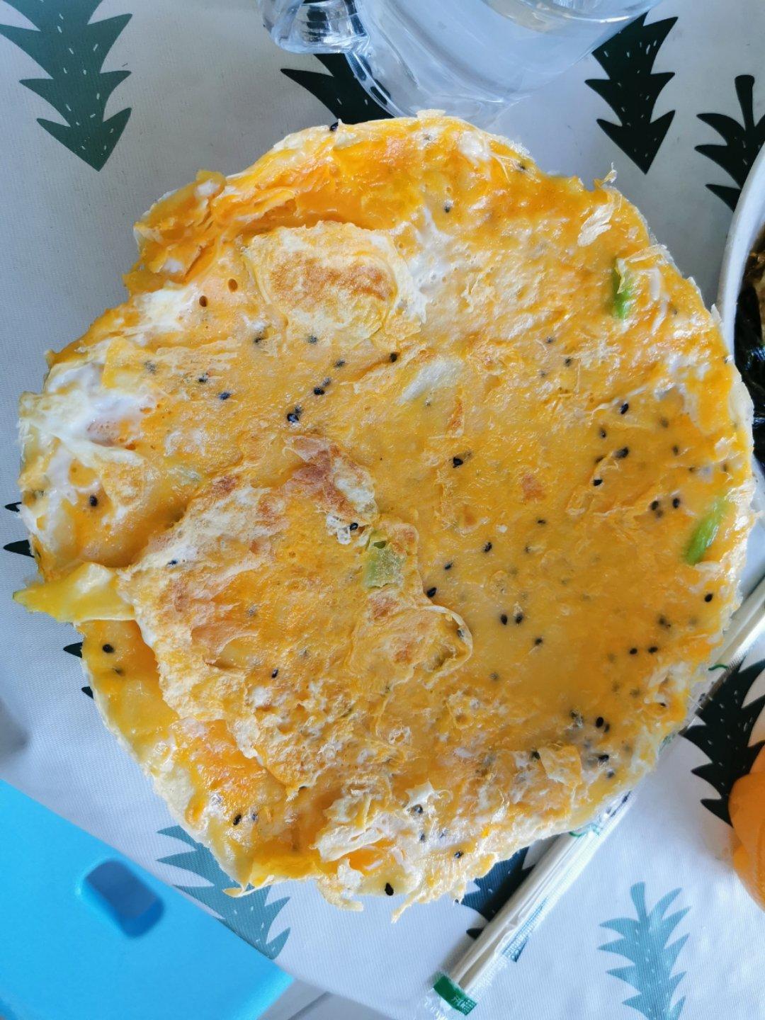 葱花鸡蛋饼