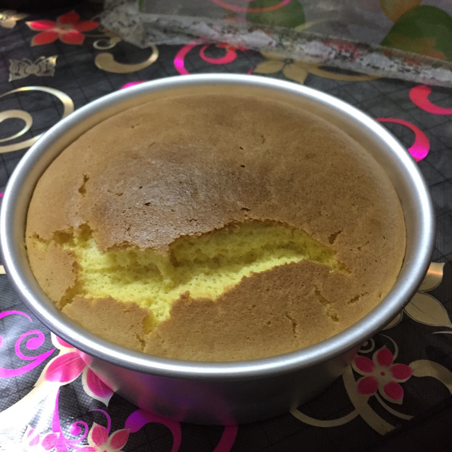 烤箱做蛋糕（戚风蛋糕的做法）