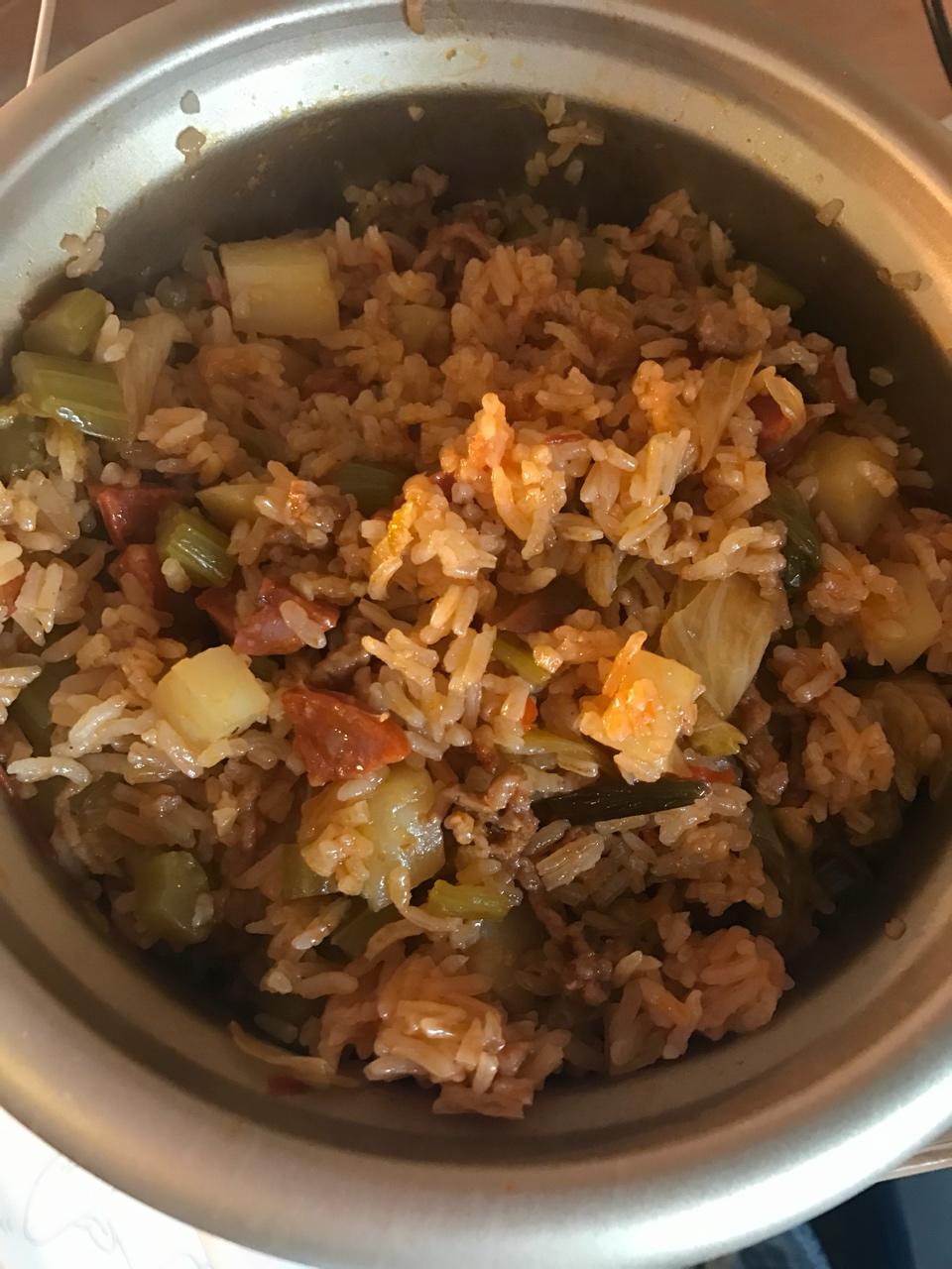 土豆焖饭（电饭锅版）