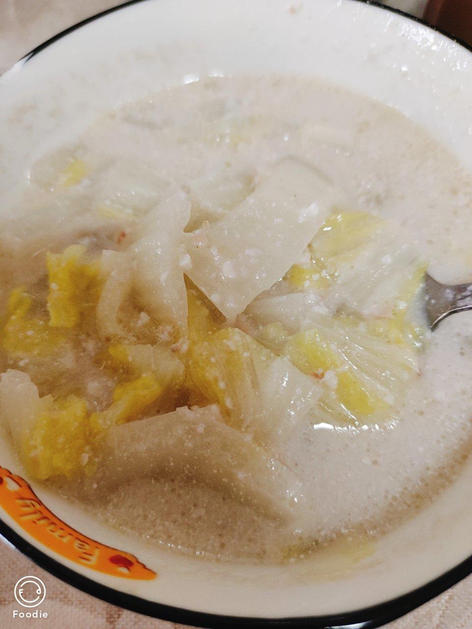 花生碎煮白菜