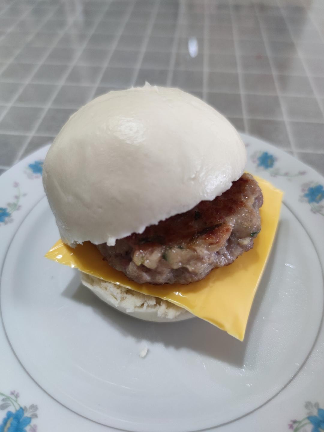 超~级松软的烫种汉堡胚