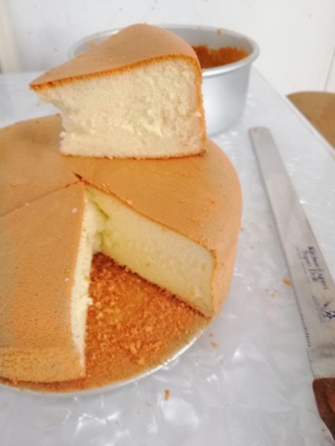 木糖醇戚风蛋糕(八寸)