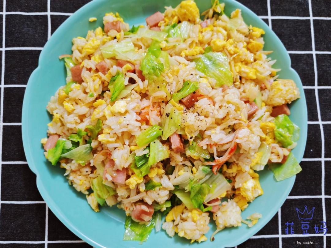 蟹柳炒饭