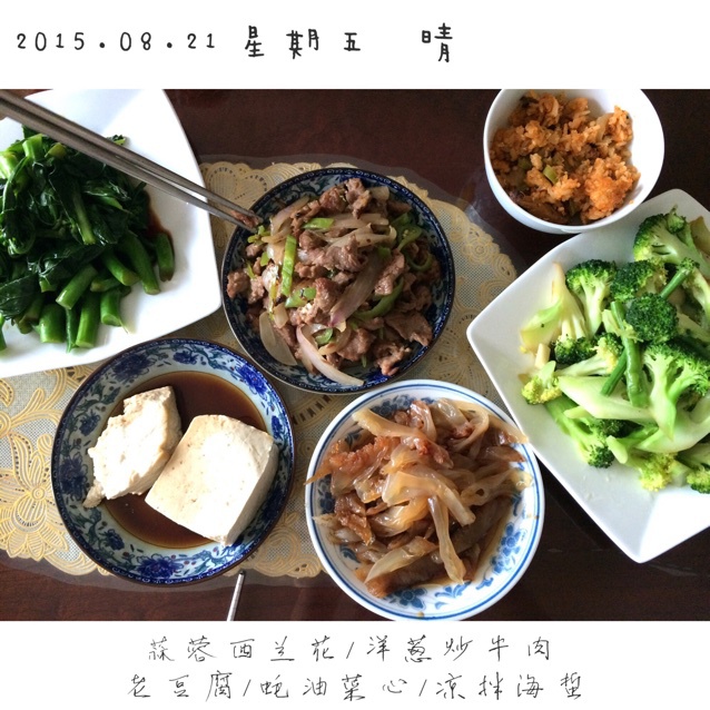 ⁽* ¨̮ *⁾家常菜
