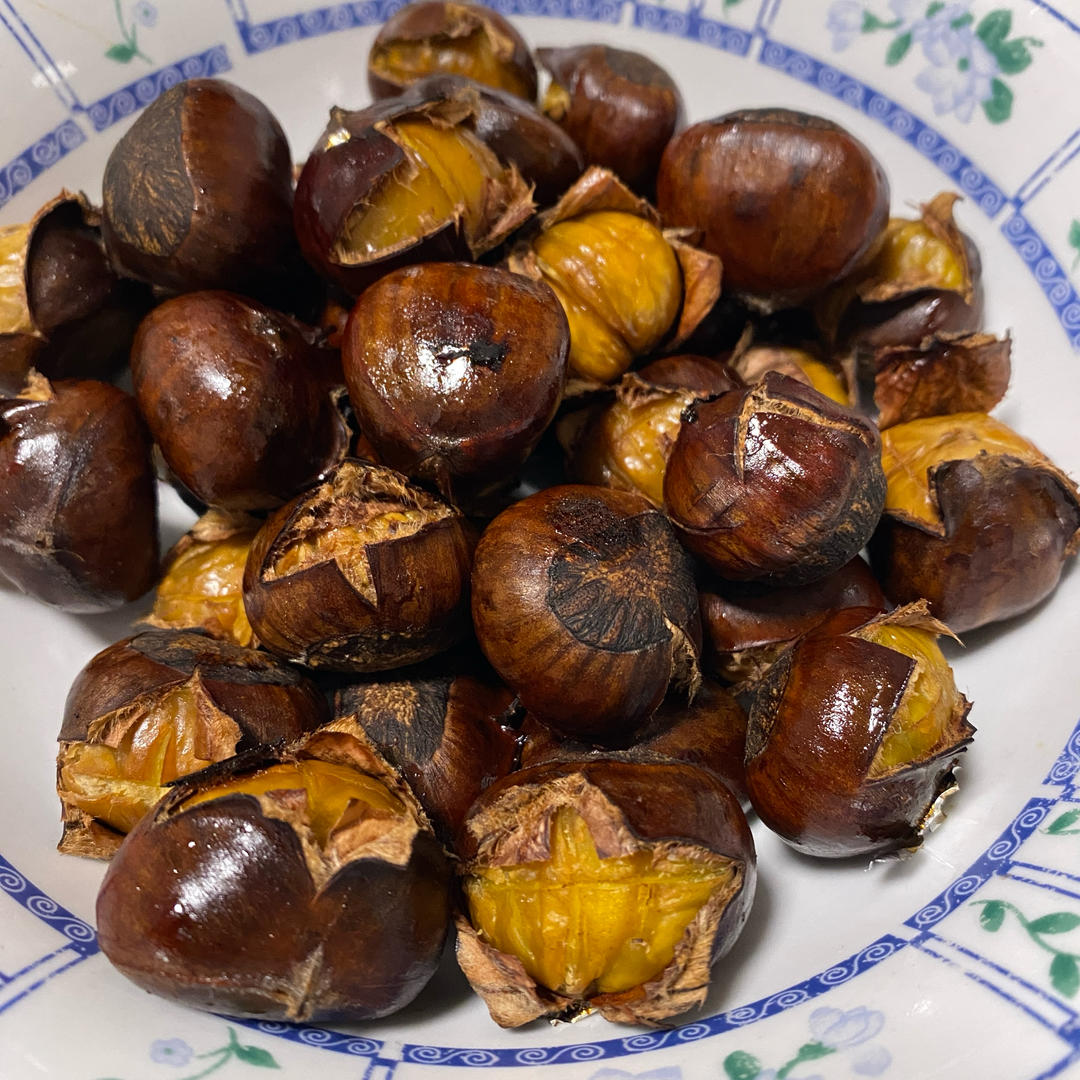 ‼️香甜软糯‼️轻松好剥㊙️烤箱版糖炒栗子