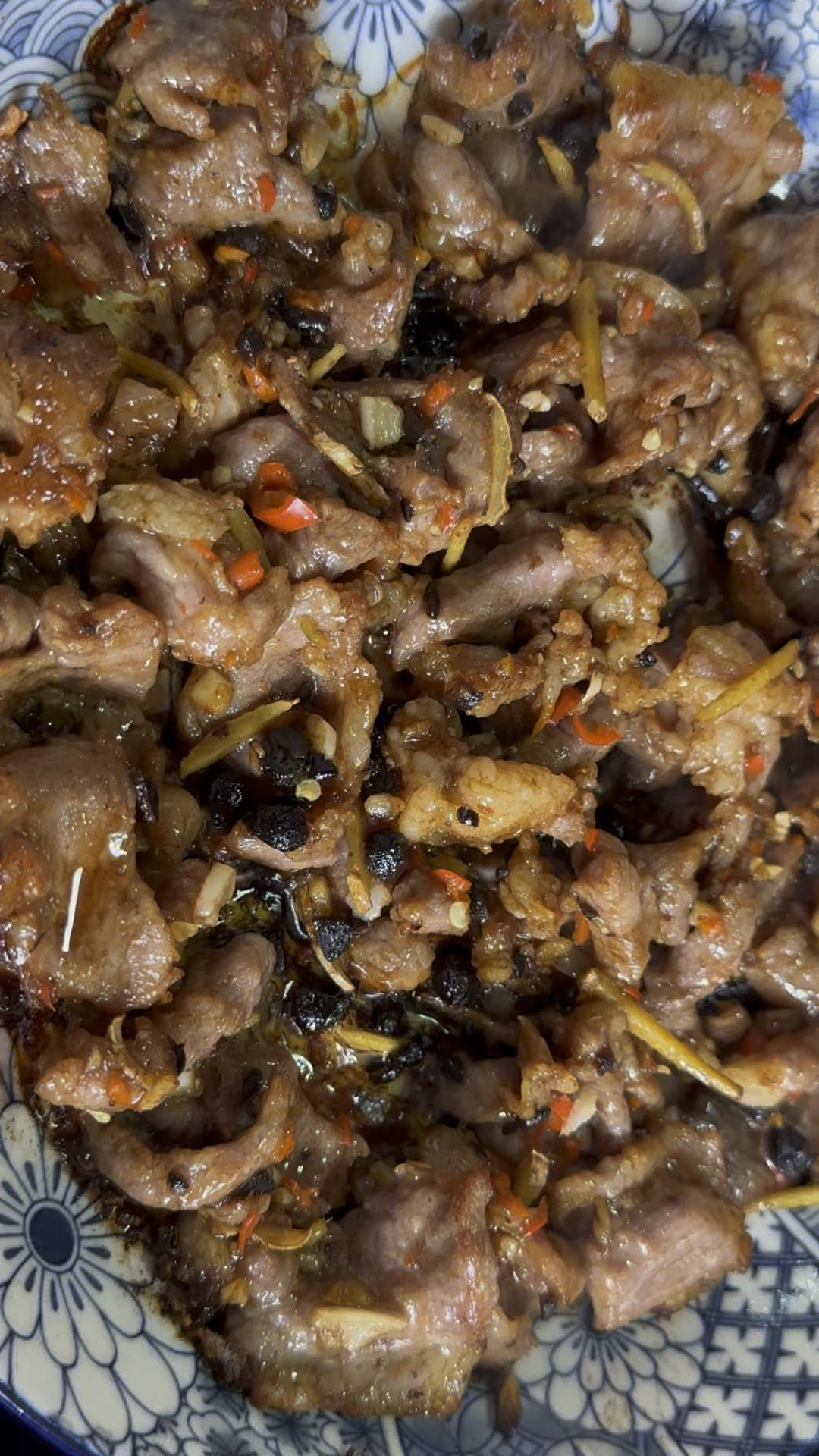 干蒸牛肉(蒸菜)