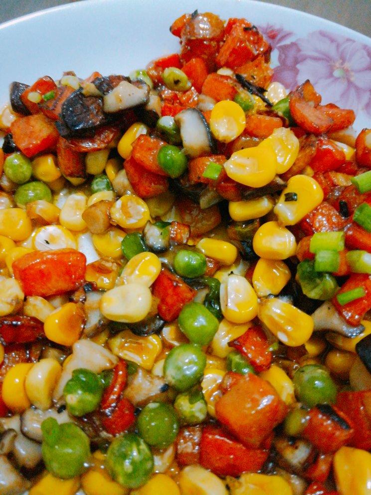 豌豆蘑菇小炒