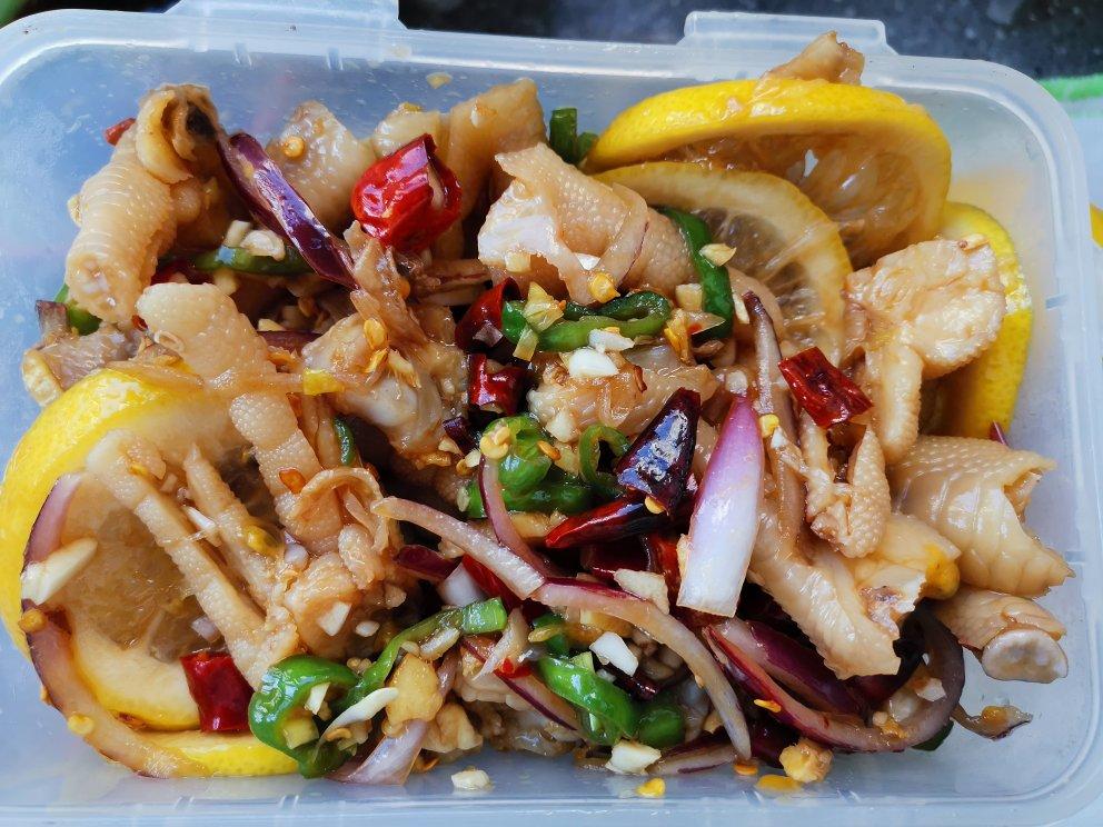 【柠檬酸辣鸡爪】自制超级无敌美味的网红鸡爪