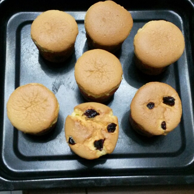 椰蓉棉花纸杯蛋糕