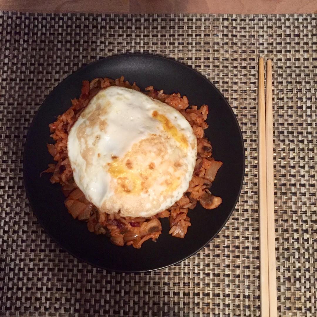 韩式辣白菜炒饭