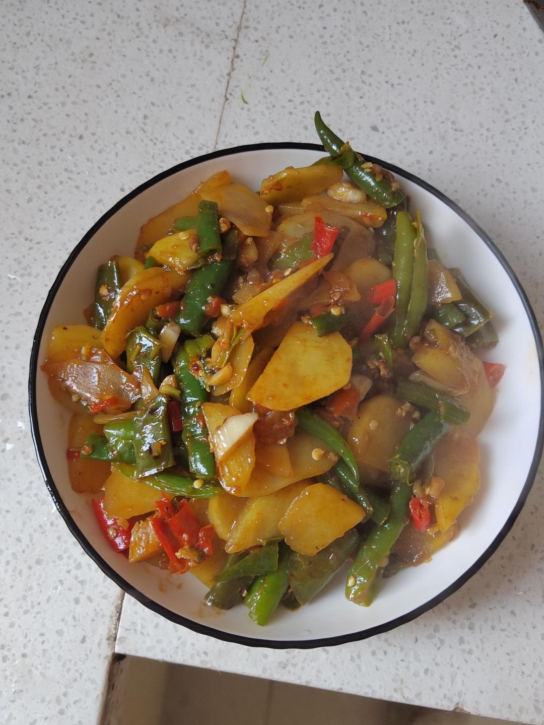 尖椒土豆片