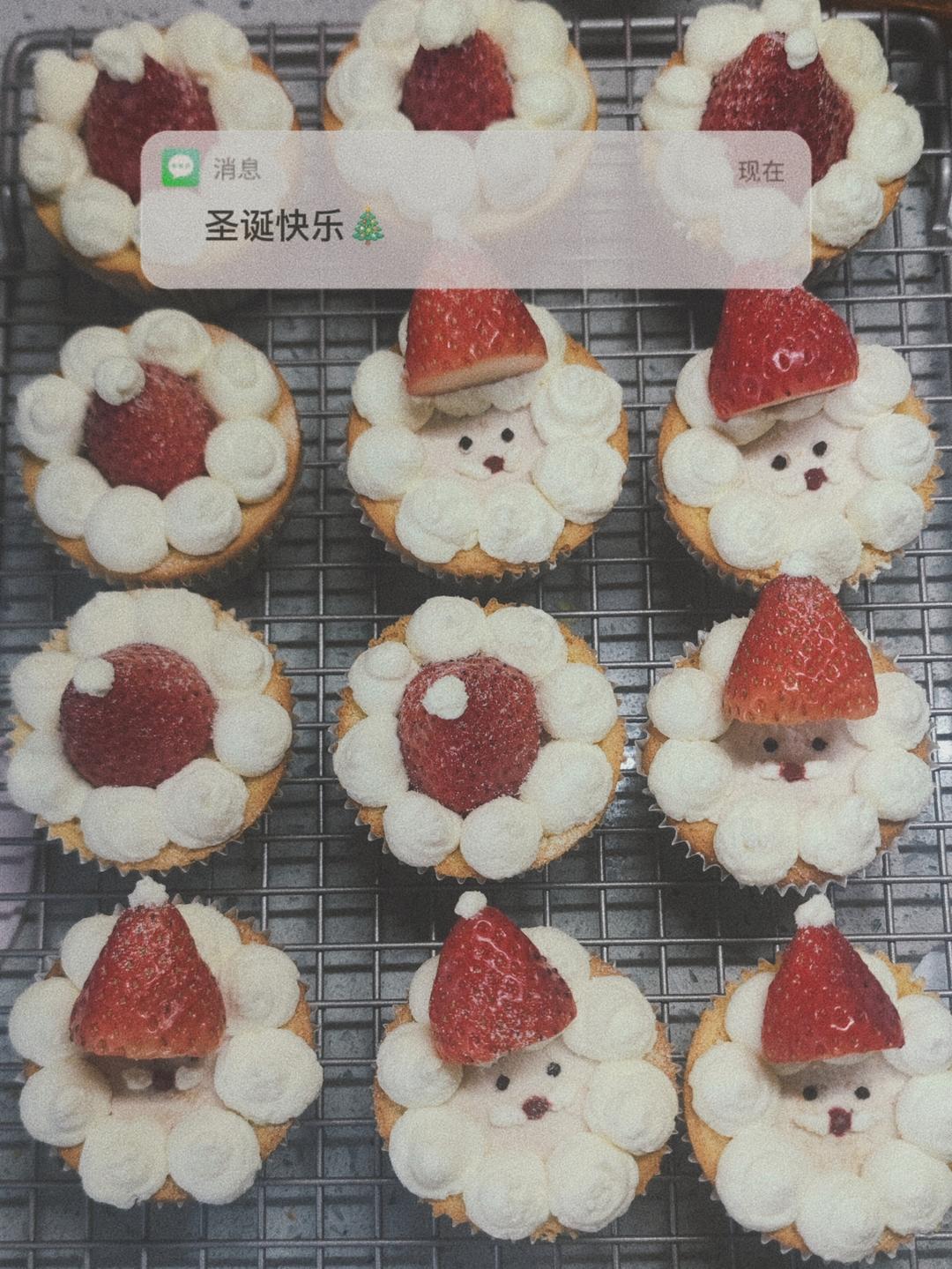 纸杯蛋糕 8寸戚风蛋糕的量