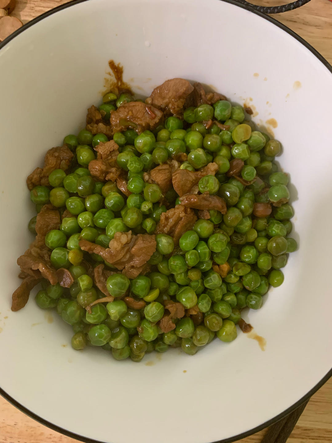 快手菜 青豆炒肉