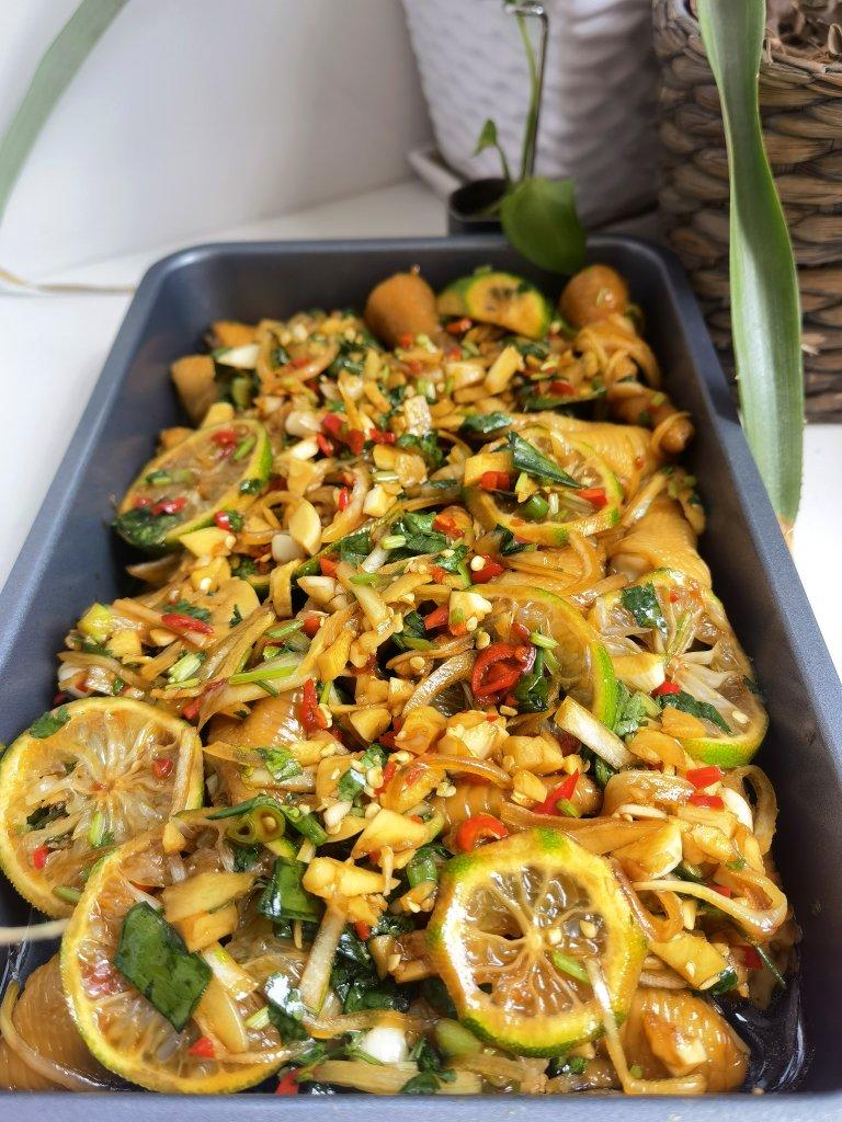 藏香猪悠悠做的柠檬鸡爪