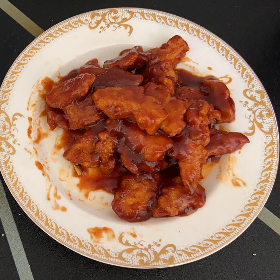 糖醋里脊 超嫩鸡胸肉版
