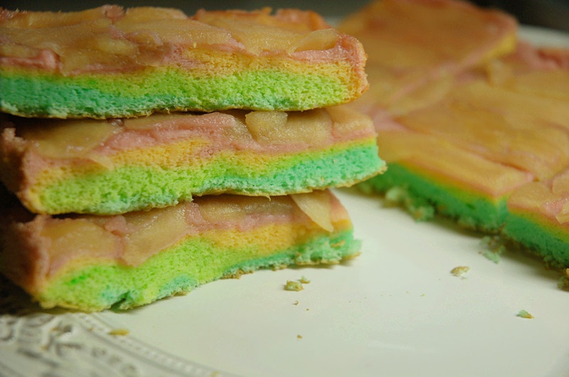 焦糖苹果翻转蛋糕