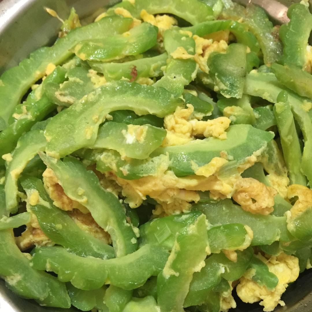 苦瓜炒蛋（清火菜）