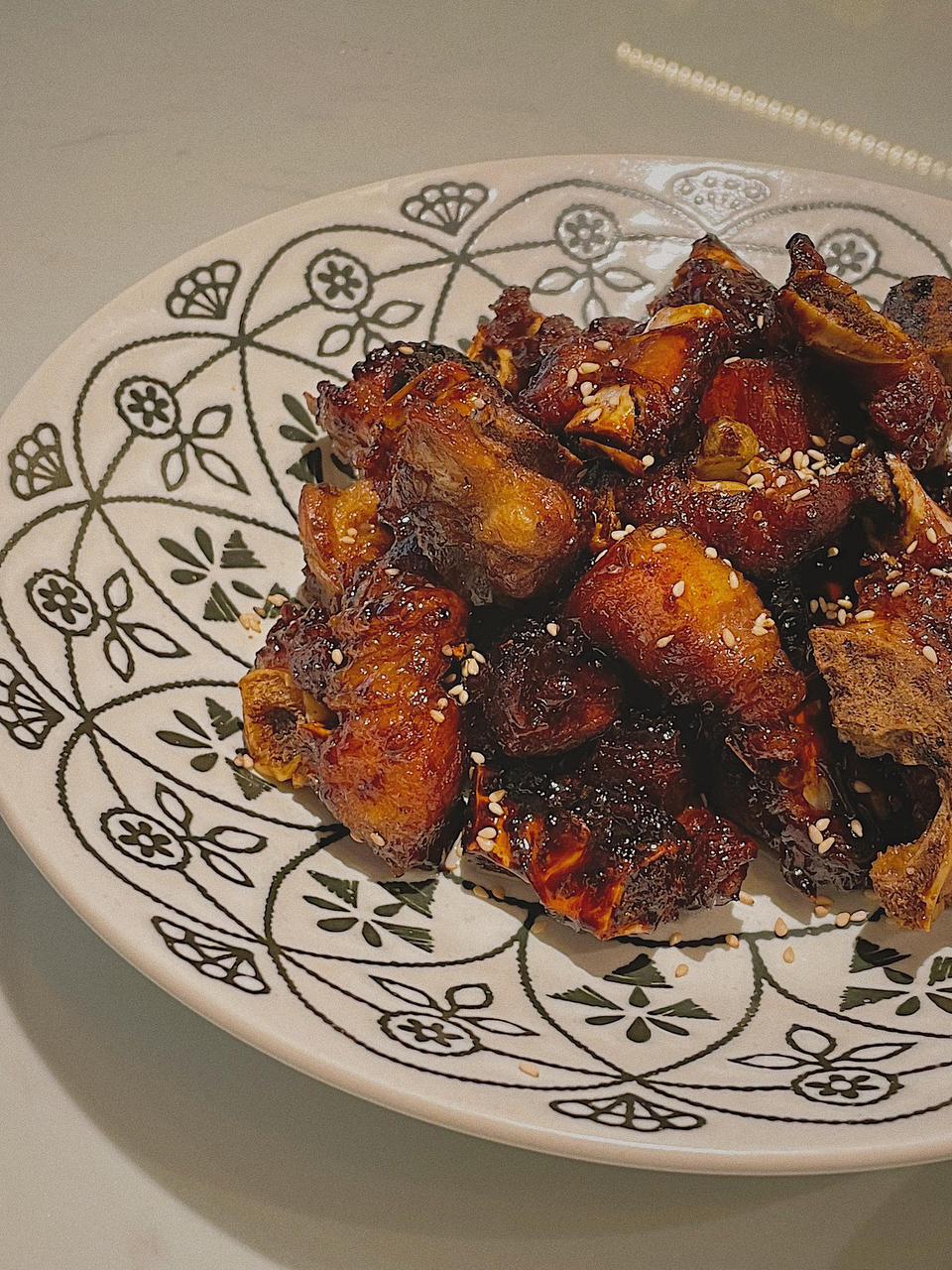 糖醋排骨/糖醋小排（不放油）（12345口诀做出正宗上海本帮）