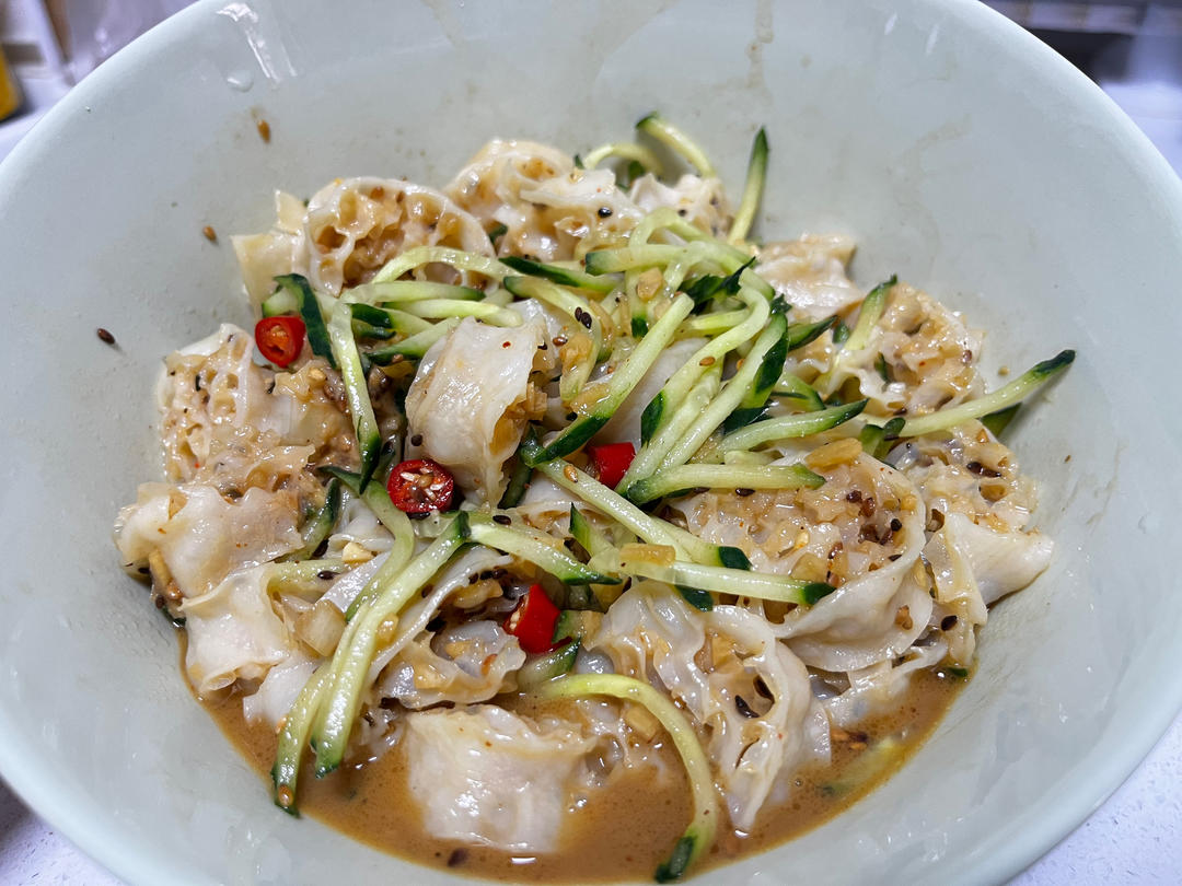 简单的网红吸汁面藕