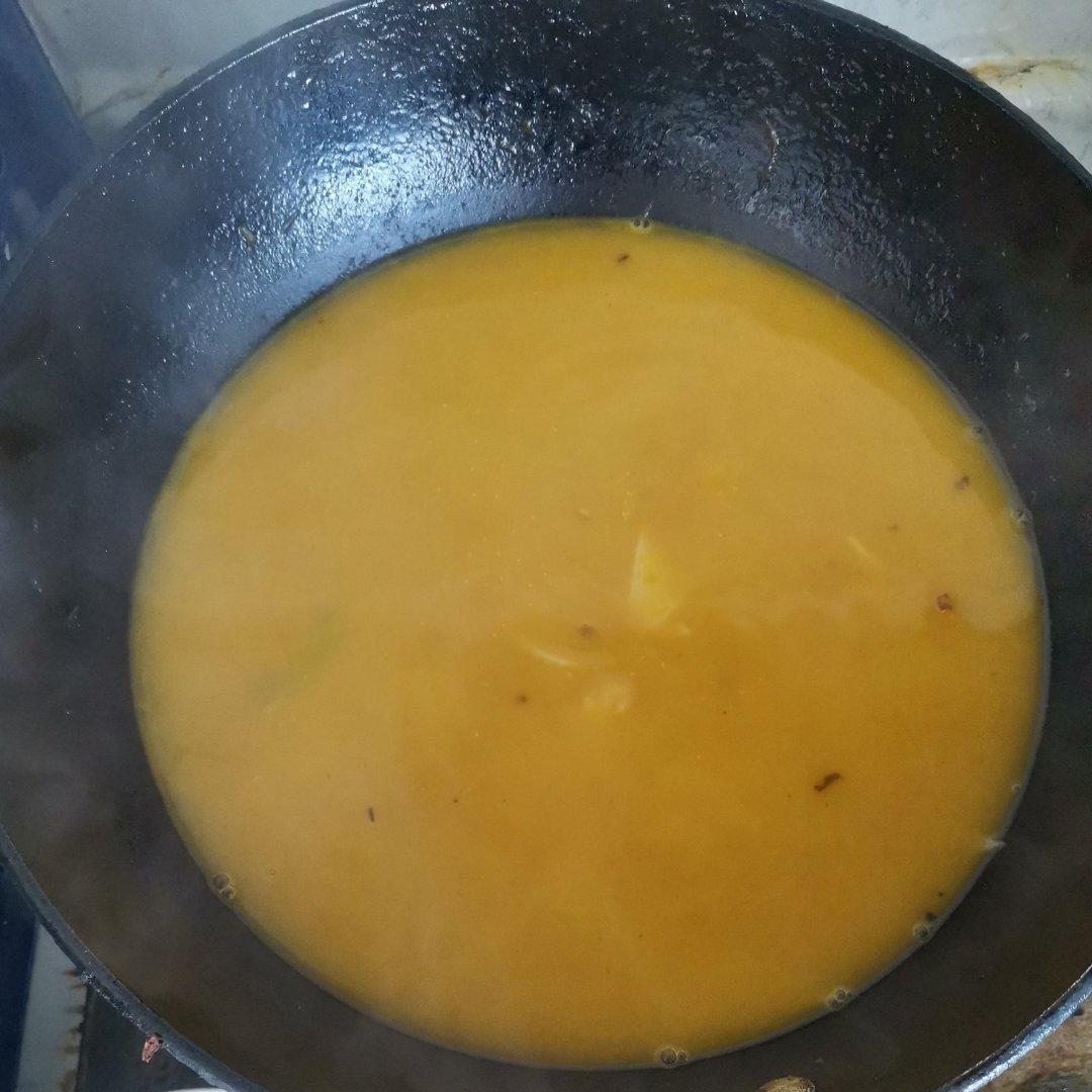 南瓜面片汤