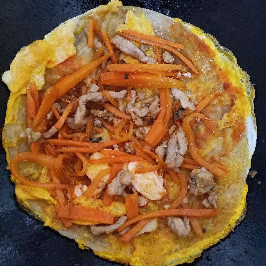 减肥食谱—豆皮鸡肉卷