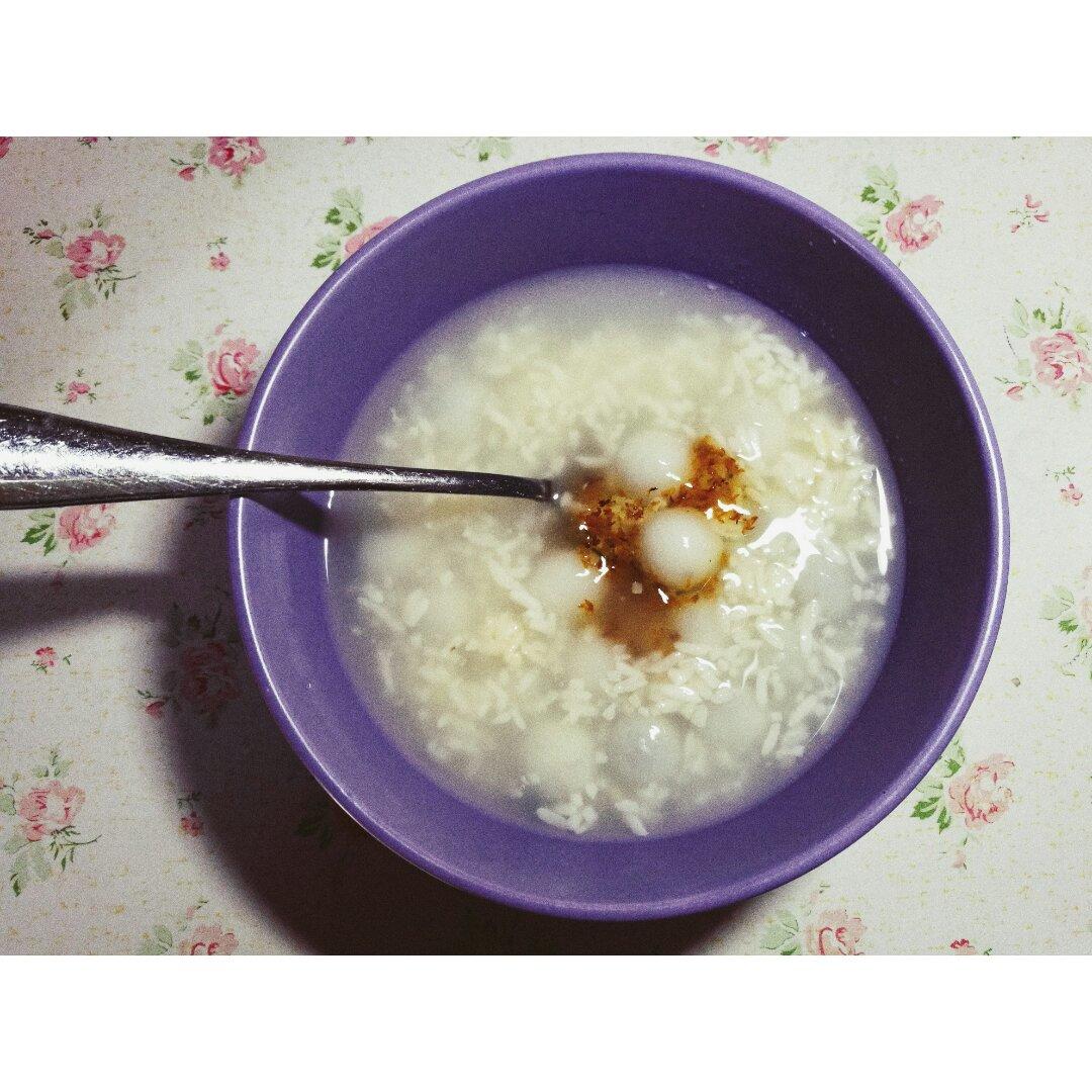 桂花酒酿圆子