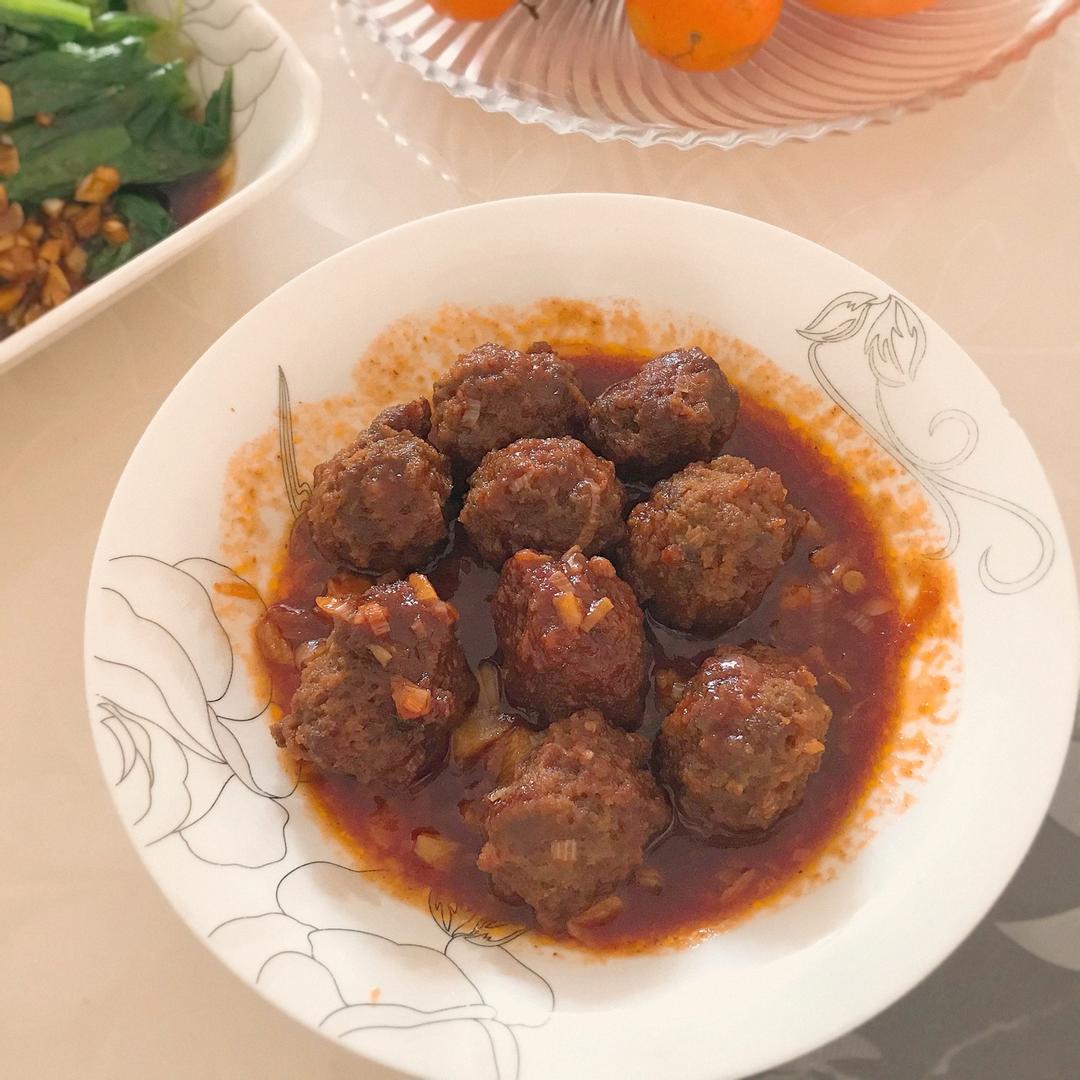 糖醋丸子(在家也能做出饭店的味道)