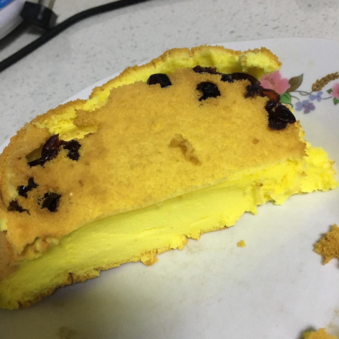 6寸原味戚风蛋糕