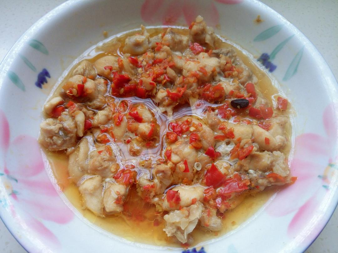 蒜蓉蒸鸡胸（鸡腿）