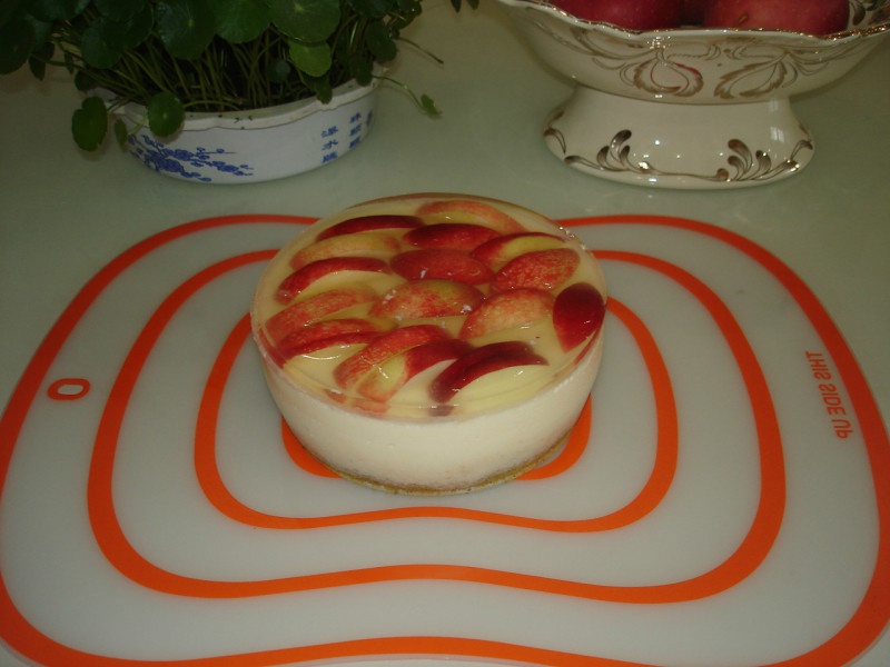 蜜桃冻芝士蛋糕