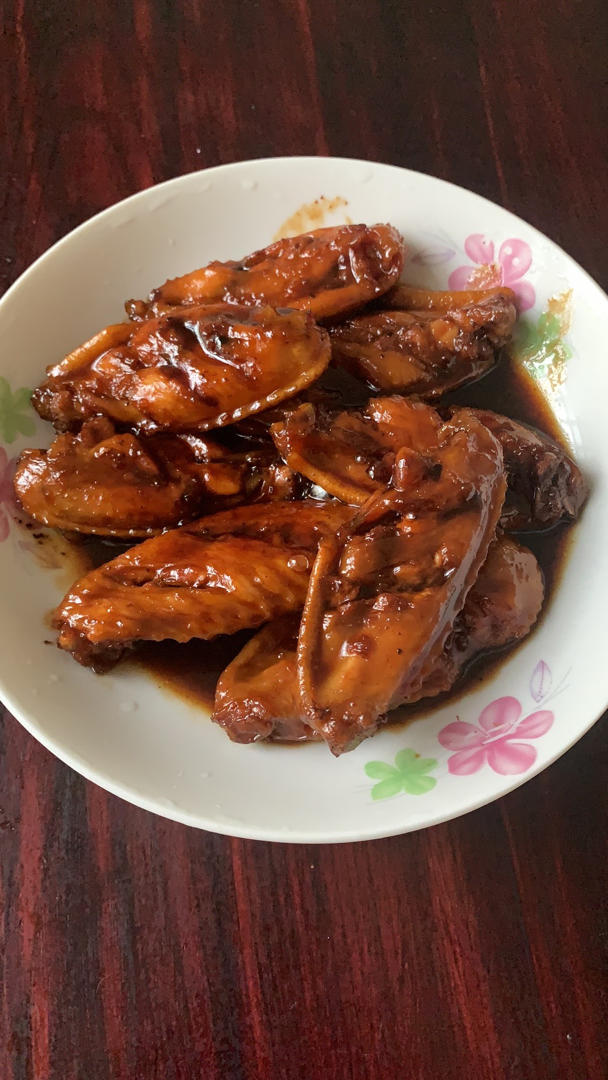 做饭小白痴啊做的可乐鸡翅超级成功案例