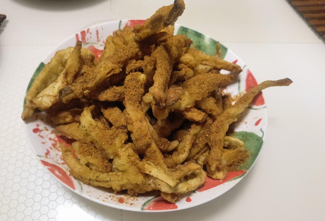 比肉还好吃的酥炸杏鲍菇