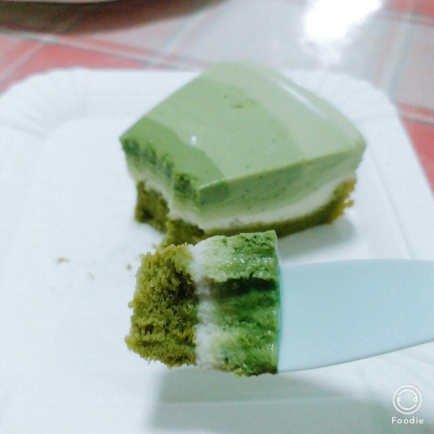 渐变抹茶慕斯蛋糕：我Amanda带着既美又作的抹茶甜点又来了！【曼食慢语】
