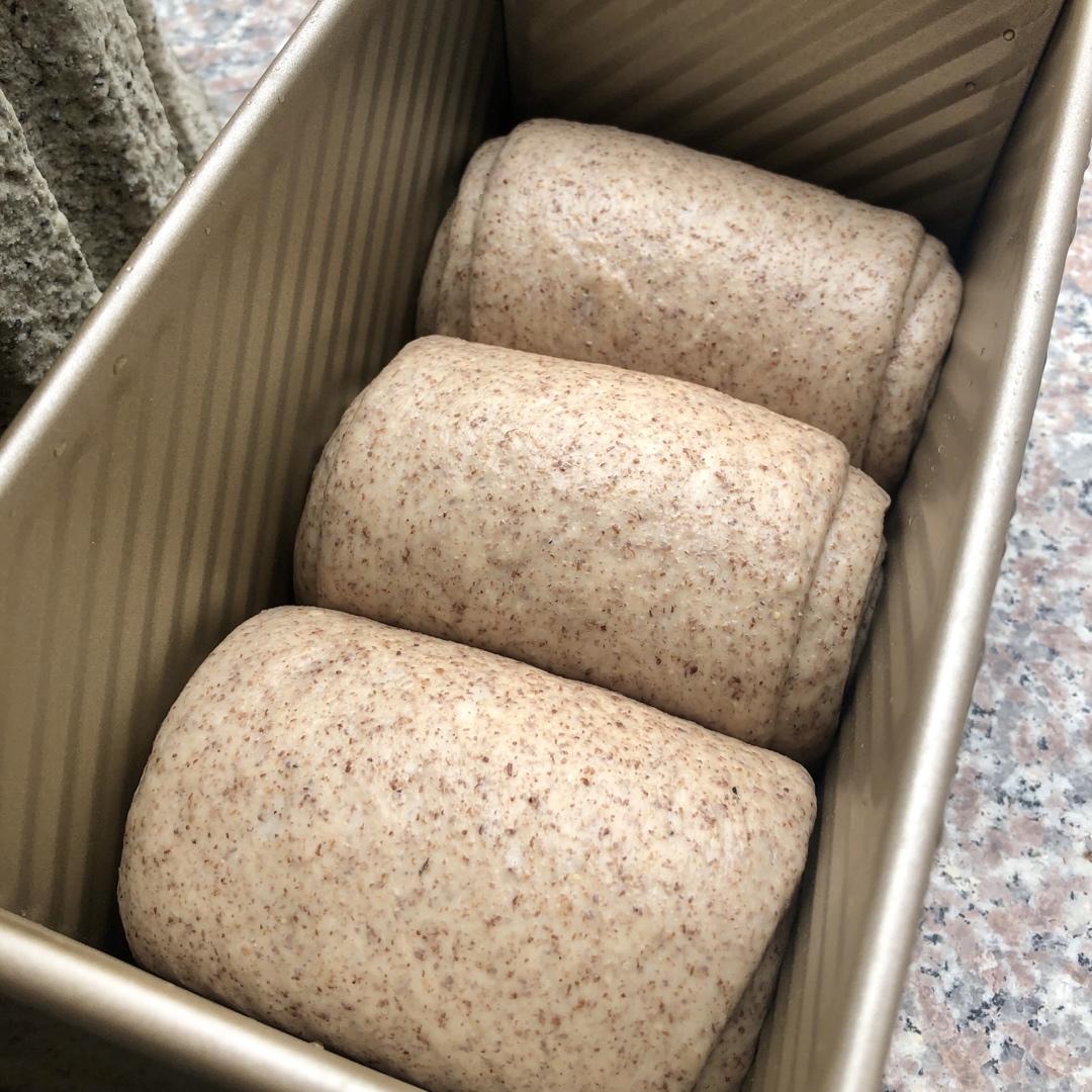 黑全麦波兰种吐司，这么柔软简直怀疑你是个假全麦！