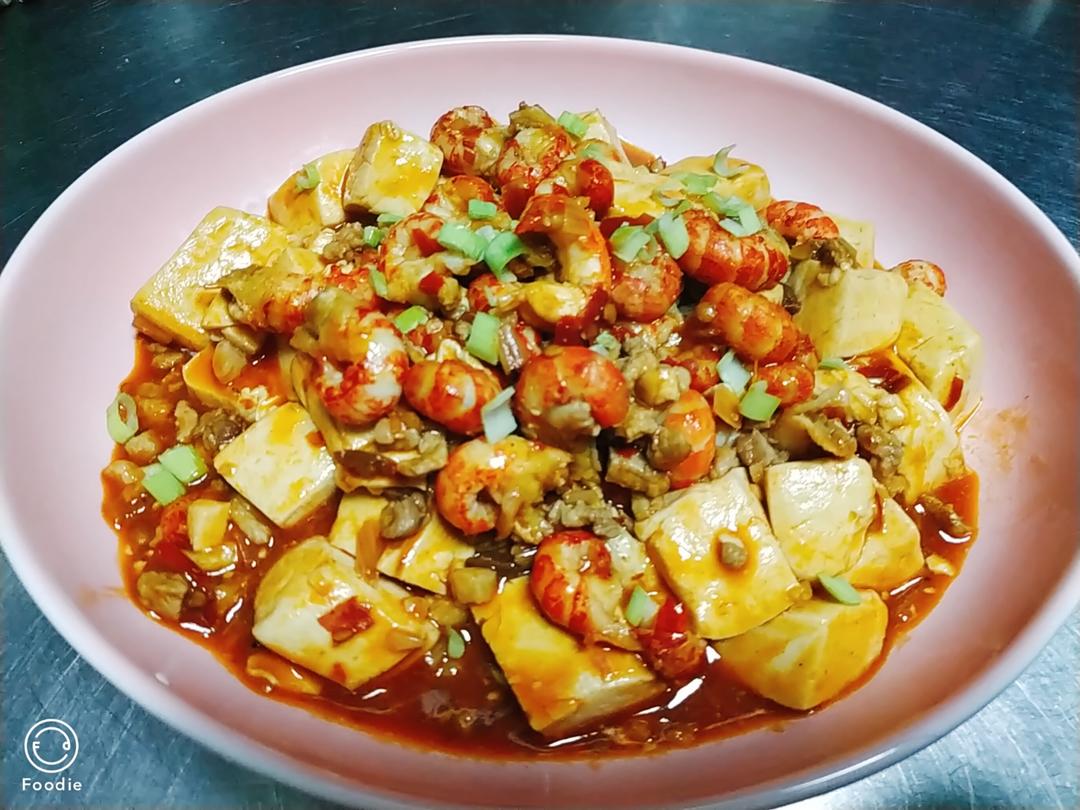 小龙虾麻婆豆腐的做法