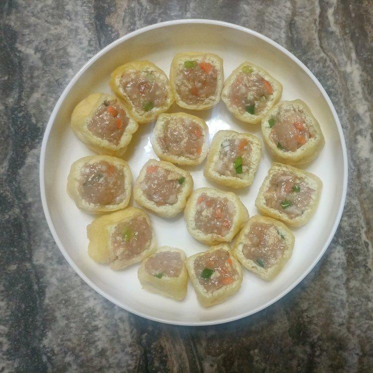 油豆泡塞肉