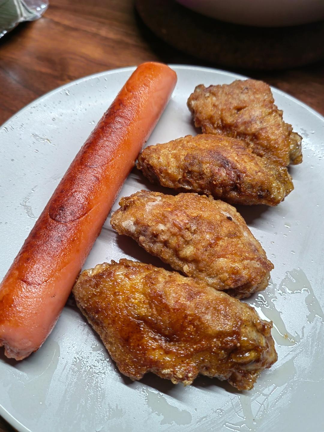 香煎鸡翅