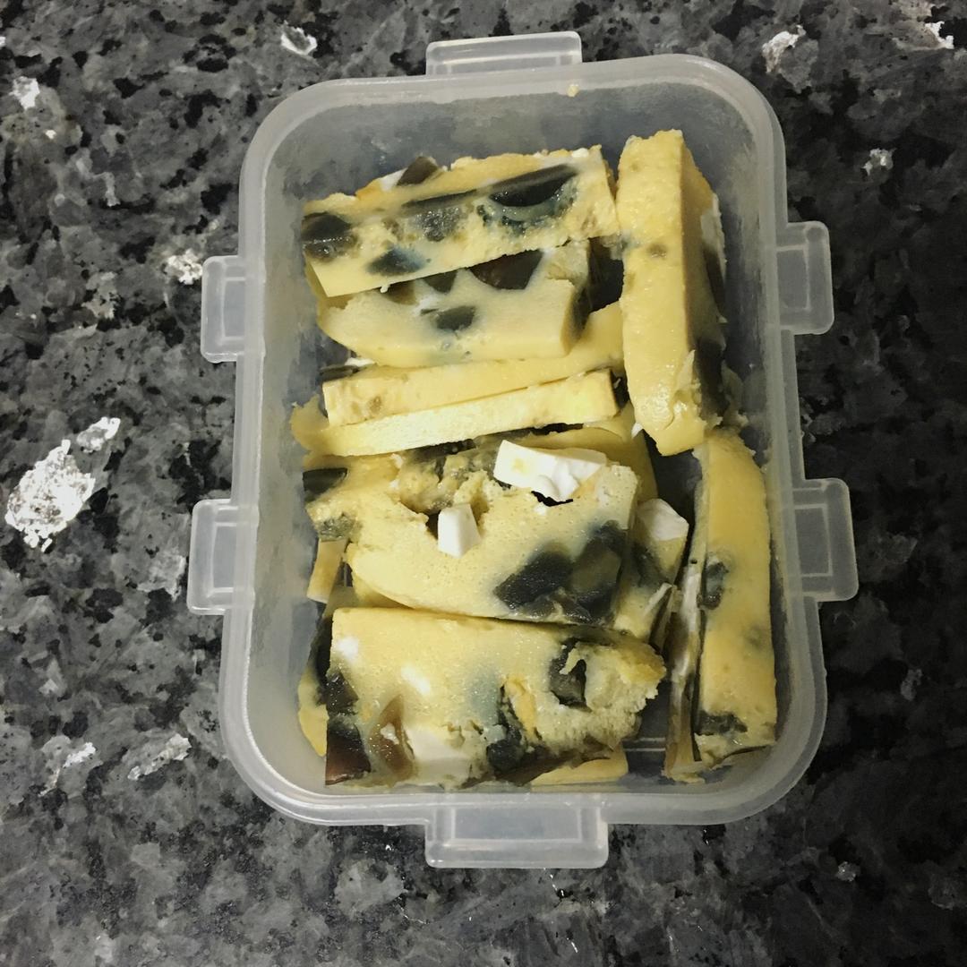 三色蒸蛋