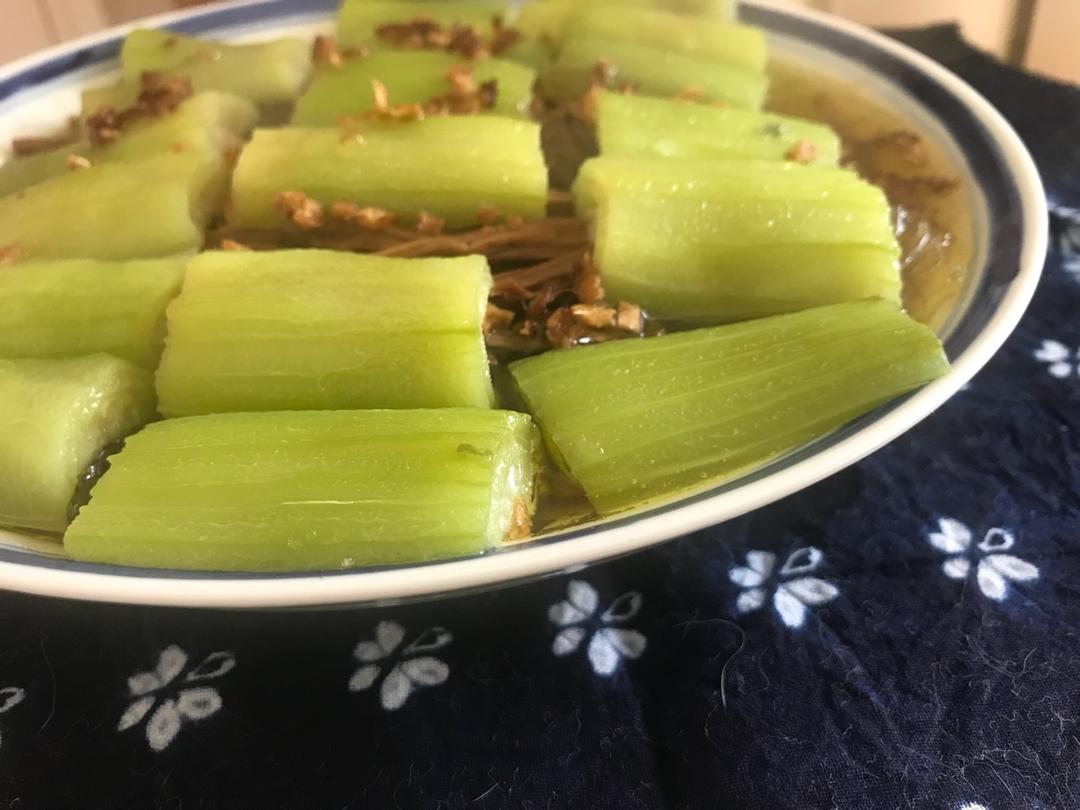 粉丝蒸丝瓜