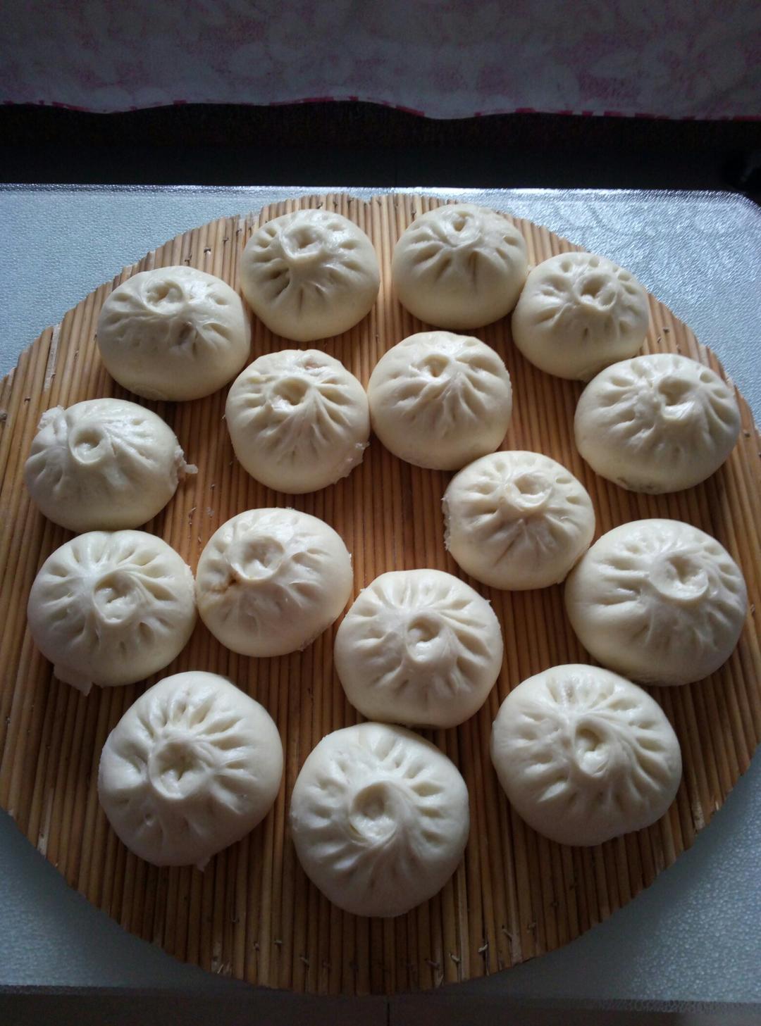 手工包子（肚脐包）